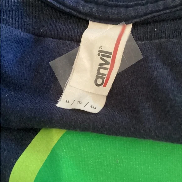 Wahlburgers Official T-shirt Size Extra Large Color Blue/green - Picture 4 of 4